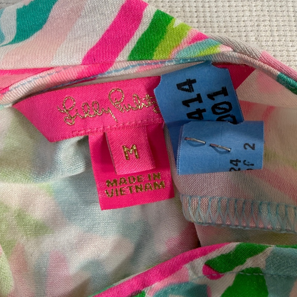 Lilly‎ Pulitzer Ophelia Dress Croc My World medium - Picture 8 of 8
